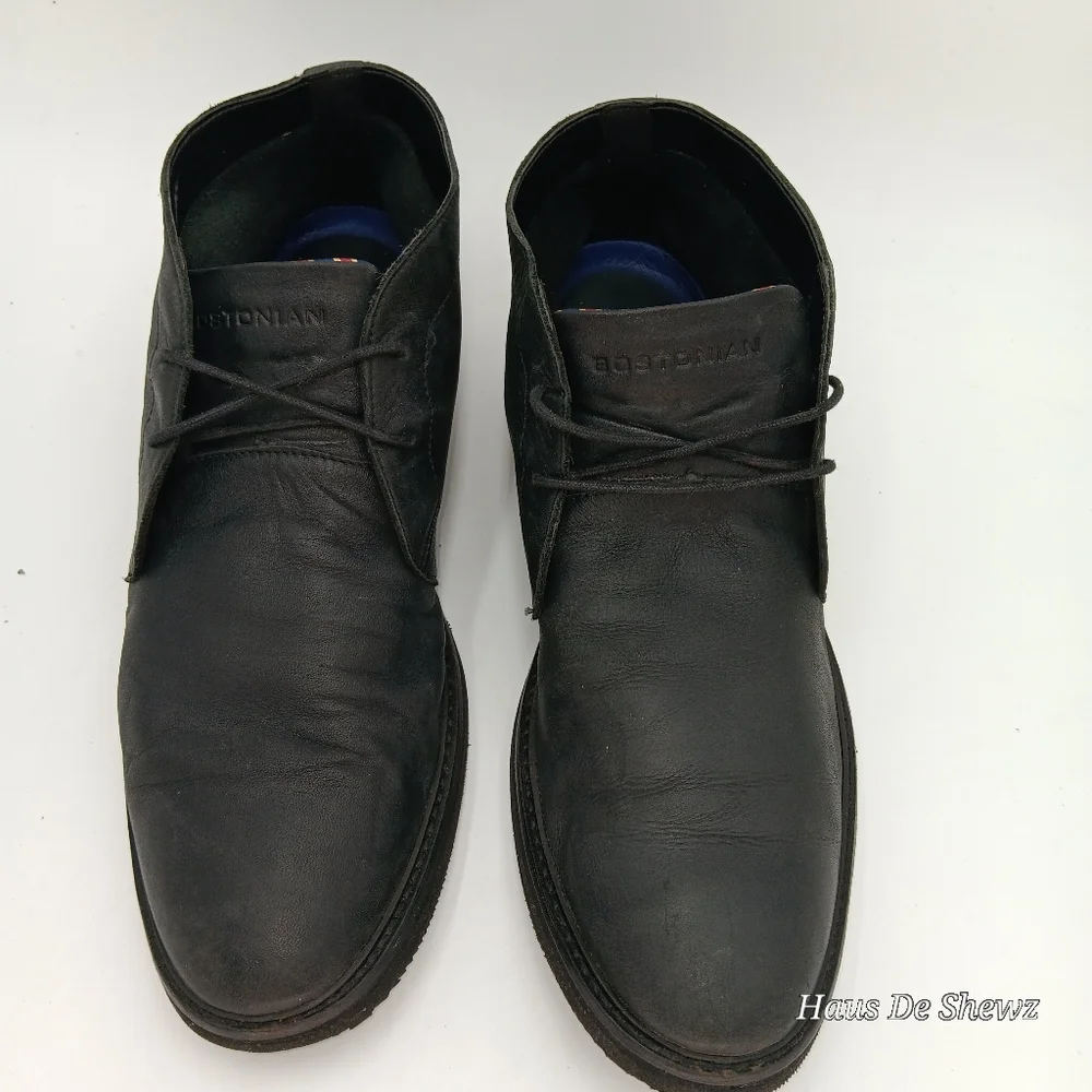 Bostonian Men's Boot 11 Black Leather
